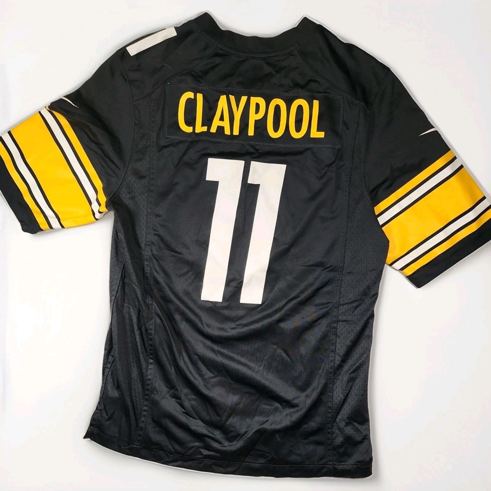 Men's NFL Nike Pittsburgh Steelers On Field Jersey, Chase Claypool #11, Medium